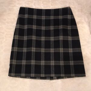 Banana Republic Checkered Skirt